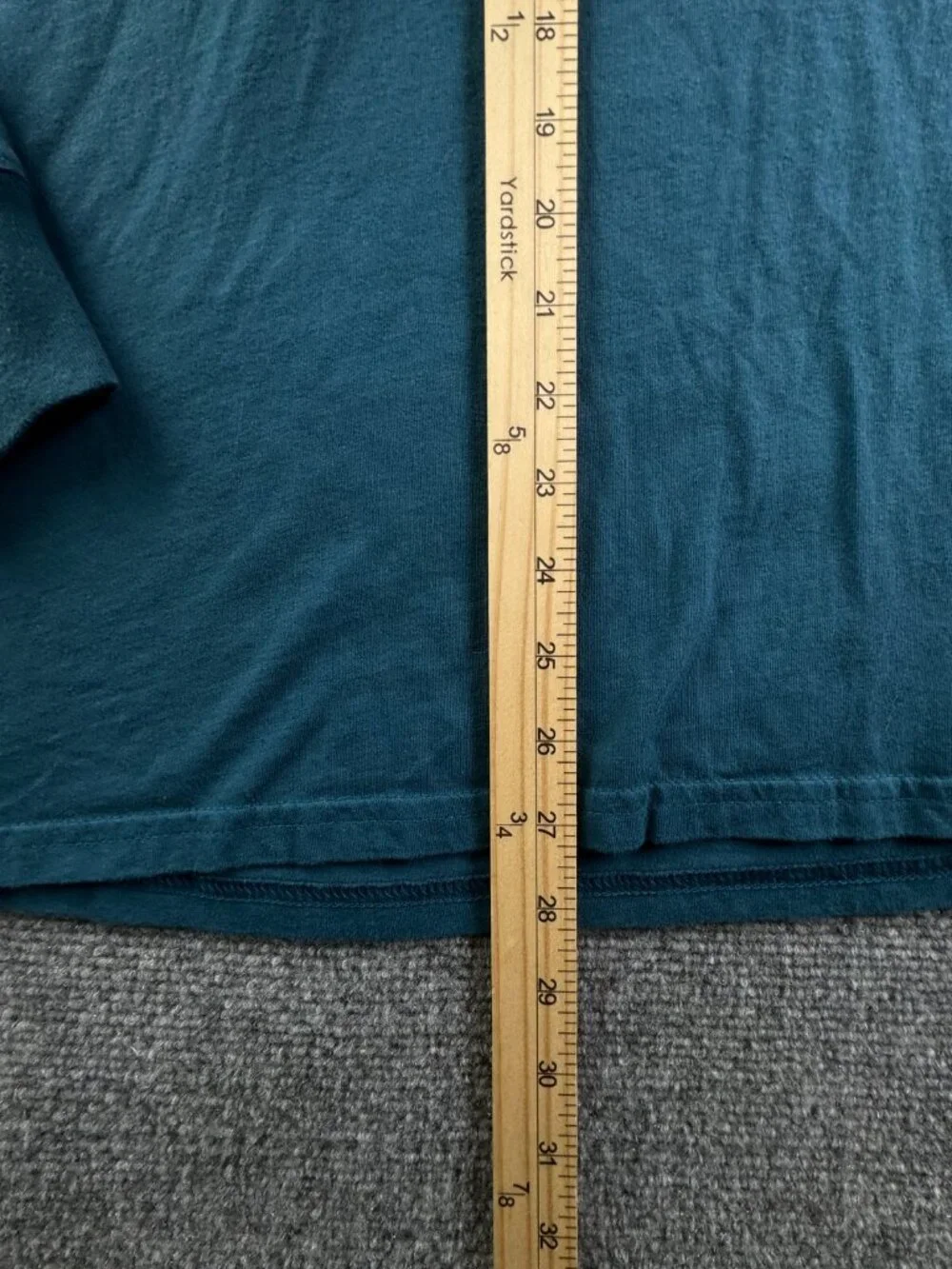 North Face Large Men’s Blue Long Sleeve T Shirt Camping Hiking Graphic Print